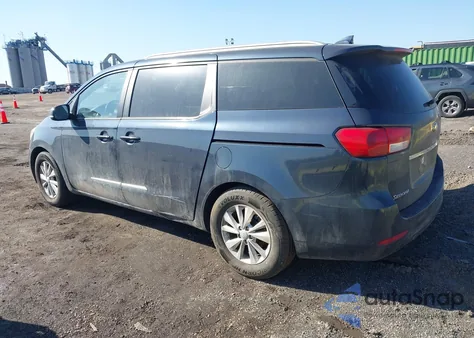 2015 Kia Sedona Lx z USA, uszkodzony, nr VIN KNDMB5C11F6075440